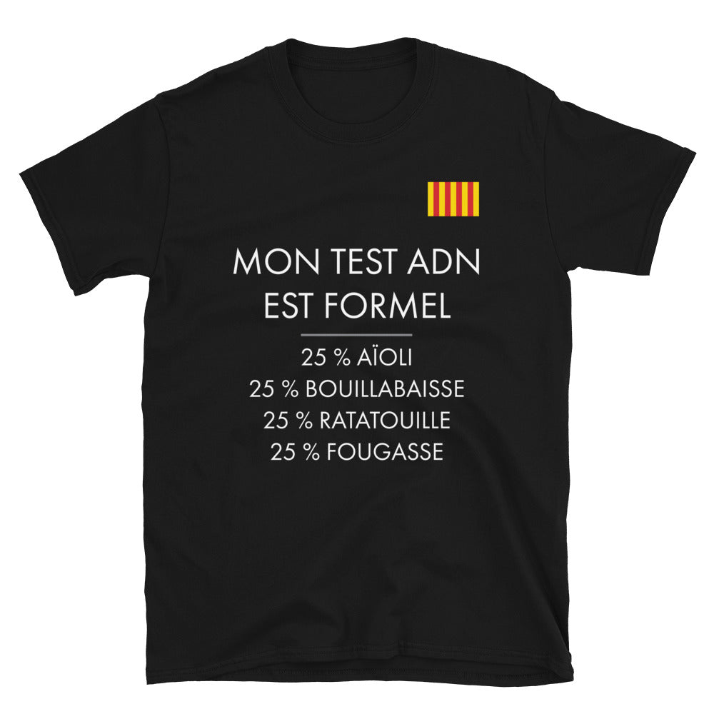 T-shirt Provençal gris foncé chiné - ADN et fierté des origines