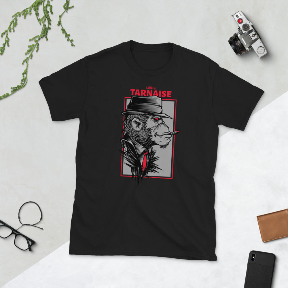 T-shirt Tarnais noir - design graphique humoristique