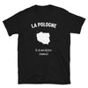 T-shirt Pologne noir - Mon histoire commence avec fierté