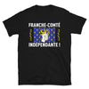 T-shirt Franche-Comté bleu marine - Fierté locale et humour