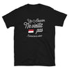 T-shirt Alsace bleu marine - Un Alsacien ne vieillit pas