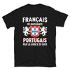 T-shirt Portugal bleu marine - Portugais par la grâce de Dieu