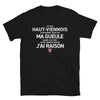 T-shirt Limousin bleu marine - Fierté locale et humour