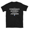 T-shirt Bretagne bleu marine - Morbihannais avec humour