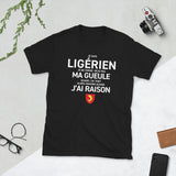 Je suis Ligérien je ne ferme pas ma gueule - T-shirt standard - Ici & Là - T-shirts & Souvenirs de chez toi