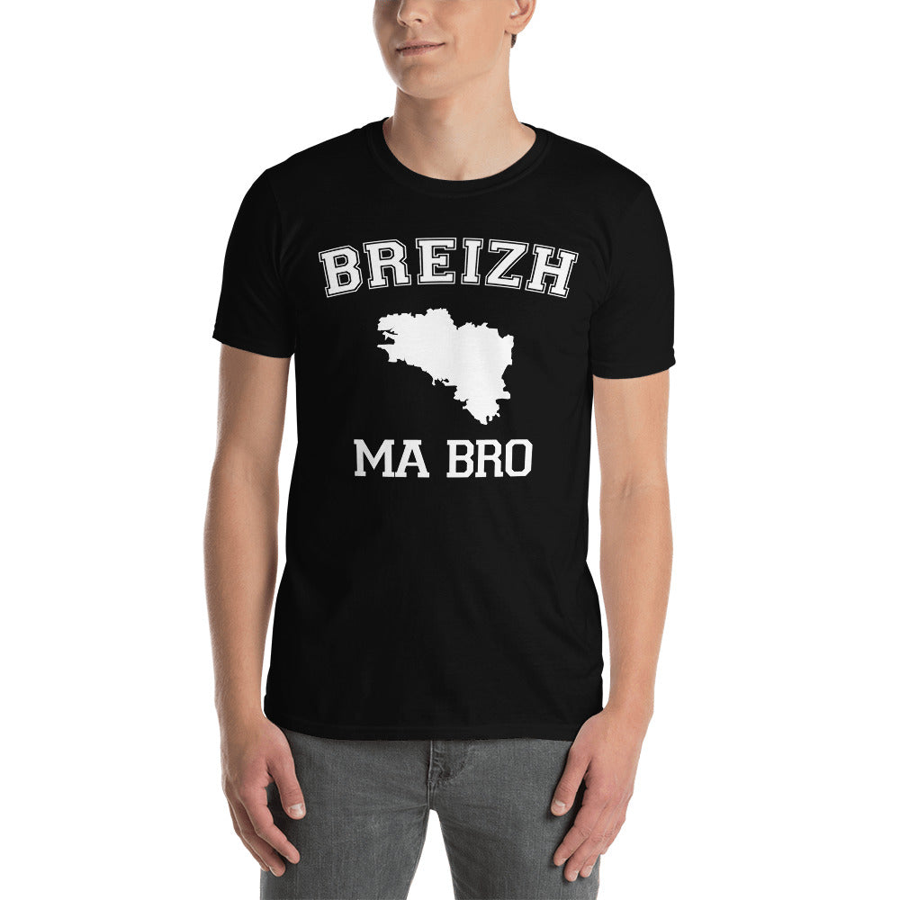 Breizh ma bro - Bretagne - T-shirt unisexe standard - Ici & Là - T-shirts & Souvenirs de chez toi