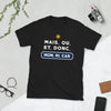 T-shirt Sudiste noir - Mais, Ou, et donc mon, ri, car
