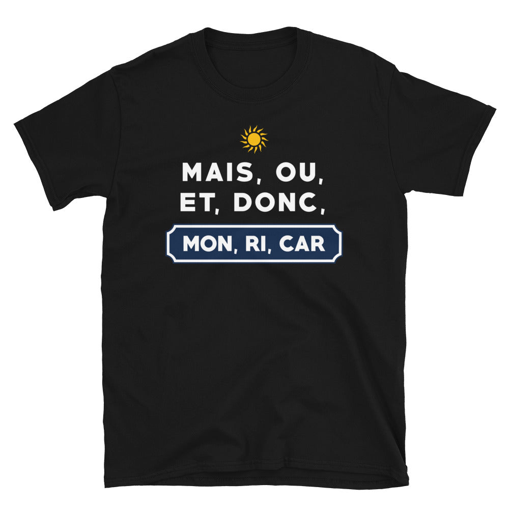 T-shirt Sudiste gris foncé chiné - Mais, Ou, et donc mon, ri, car