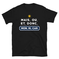 Thumbnail for T-shirt Sudiste gris foncé chiné - Mais, Ou, et donc mon, ri, car