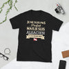 T-shirt Alsacien noir - Je ne suis pas parfait mais je suis Alsacien