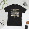 T-shirt Bretagne noir - Je ne suis pas parfait mais fier