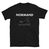 T-shirt Normand noir - Normand, pas bon signe