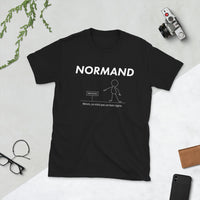 Thumbnail for T-shirt Normand bleu marine - Normand, pas bon signe