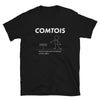 T-shirt Franche-Comté noir - Comtois, pas bon signe