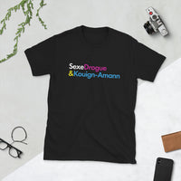 Thumbnail for T-shirt Bretagne noir - Sexe, drogue & Kouign Amann