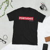 T-shirt Portugal noir - Fierté et humour de père en fils