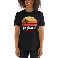 Thumbnail for T-shirt Tahiti gris foncé chiné - Ia Orana, style hawaïen humoristique