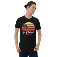 Thumbnail for T-shirt Tahiti noir dos - Ia Orana, style hawaïen humoristique