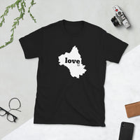 Thumbnail for Love 12 - Aveyron Carte - T-shirt unisexe standard - Ici & Là - T-shirts & Souvenirs de chez toi