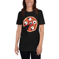 Thumbnail for T-shirt Italie bleu marine - Grand part de pizza italienne père fils