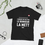 Mettwurscht Bonheur - Argent - Alsace - T-shirt standard - Ici & Là - T-shirts & Souvenirs de chez toi