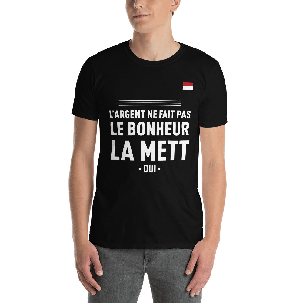 T-shirt Alsace argent dos - Mettwurscht Bonheur