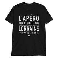 Thumbnail for T-shirt Lorraine gris sport - L'Apéro recrute mais les patrons c'Est les Lorrains