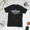 T-shirt Ardéchois 51 noir - design humoristique et local