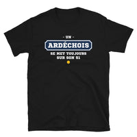 Thumbnail for Ardéchois 51 - T-shirt standard - Ici & Là - T-shirts & Souvenirs de chez toi