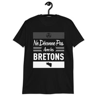 Thumbnail for T-shirt Bretagne noir dos - Ne déconne pas avec les Bretons