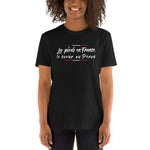 Les pieds en France, le coeur au Pérou - T-shirt standard - Ici & Là - T-shirts & Souvenirs de chez toi