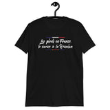 Les pieds en France, le coeur à la réunion - T-shirt standard - Ici & Là - T-shirts & Souvenirs de chez toi