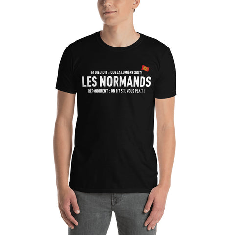 Les Normands répondirent on dit S'il vous plait - T-shirt standard - Ici & Là - T-shirts & Souvenirs de chez toi