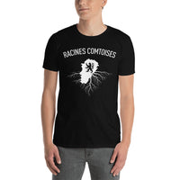 Thumbnail for T-shirt Franche Comté bleu marine - Racines Comtoises avec humour