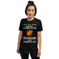 Thumbnail for Catalans, Il y a deux types de personnes - T-shirt standard - Ici & Là - T-shirts & Souvenirs de chez toi