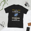 T-shirt Ardéchois noir - Il y a deux types de personnes
