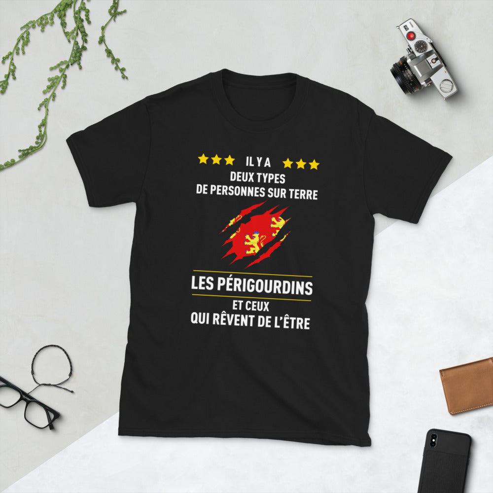 T-shirt Périgord noir - Il y a deux types de personnes