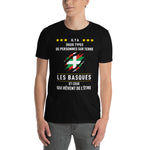 Basques, Il y a deux types de personnes - T-shirt standard - Ici & Là - T-shirts & Souvenirs de chez toi