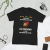 T-shirt Portugal noir - Deux types de personnes humoristique