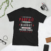 T-shirt Pays Basque noir - Je ne suis pas parfait supporter
