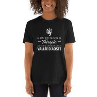 Thumbnail for T-shirt Italie Vallée d'Aoste bleu marine - Pas besoin de thérapie