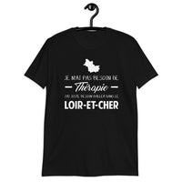 Thumbnail for T-shirt Loir-et-Cher gris foncé chiné - Pas besoin de thérapie
