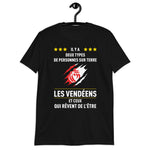 Deux types de personnes, les Vendéens et ceux qui rêvent de l'être - T-shirt standard - Ici & Là - T-shirts & Souvenirs de chez toi