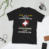 Deux types de personnes, les Hauts-Savoyards et ceux qui rêvent de l'être - T-shirt standard Savoie - Ici & Là - T-shirts & Souvenirs de chez toi