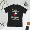 T-shirt Pologne noir - Deux types de personnes, les Polonais