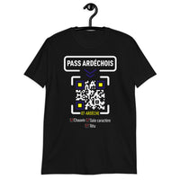 Thumbnail for T-shirt Ardéchois bleu marine dos - Fierté locale avec humour