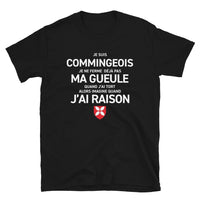 Thumbnail for Commingeois, je ne ferme pas ma gueule - T-shirt humour standard - Haute-Garonne - Ici & Là - T-shirts & Souvenirs de chez toi