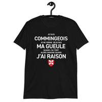 Thumbnail for Commingeois, je ne ferme pas ma gueule - T-shirt humour standard - Haute-Garonne - Ici & Là - T-shirts & Souvenirs de chez toi