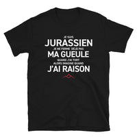 Thumbnail for T-shirt Jura gris foncé chiné - Je ne ferme pas ma gueule