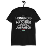 Hongrois, je ne ferme pas ma gueule - T-shirt humour standard - Ici & Là - T-shirts & Souvenirs de chez toi